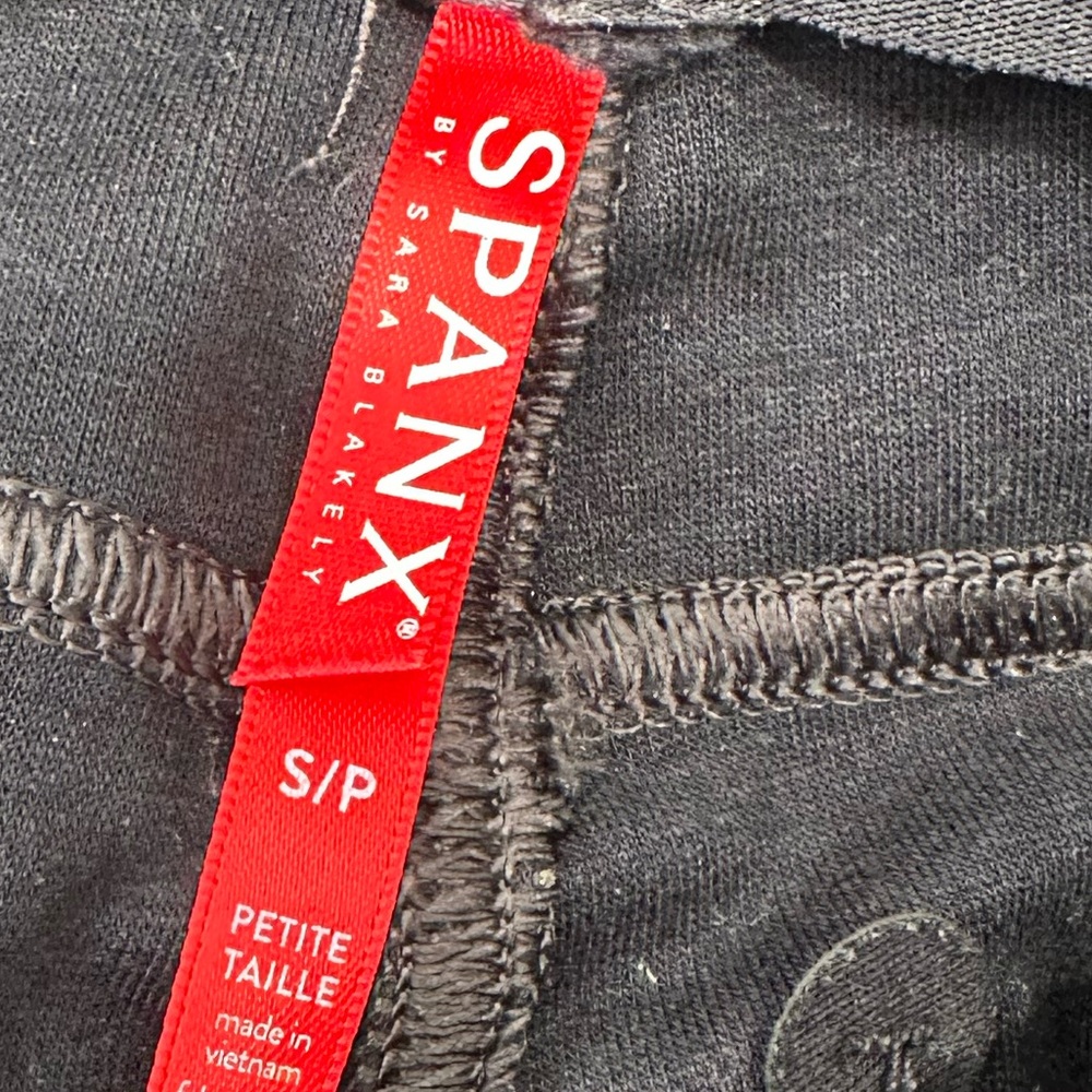 SPANX Faux Leather Like Ankle Skinny Sz S #A4 - Picture 4 of 5